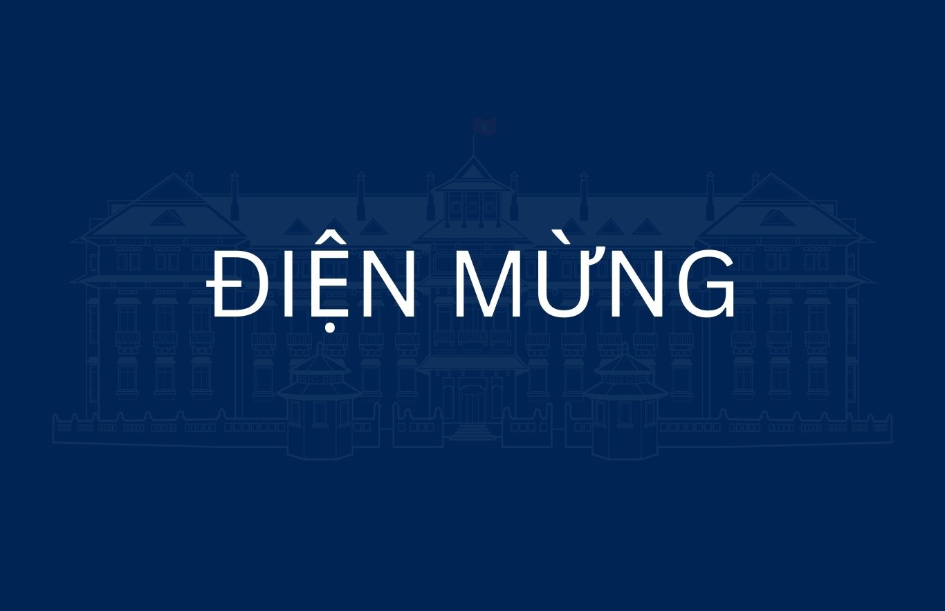 Điện mừng Tổng thống Cộng hòa Colombia